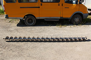Шнек наборный составной длина 5 метров